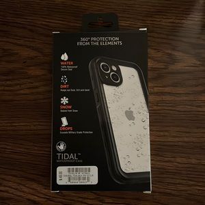 iPhone case. TIDAL waterproof case, iPhone 13 (does not fit iPhone 13 Pro).